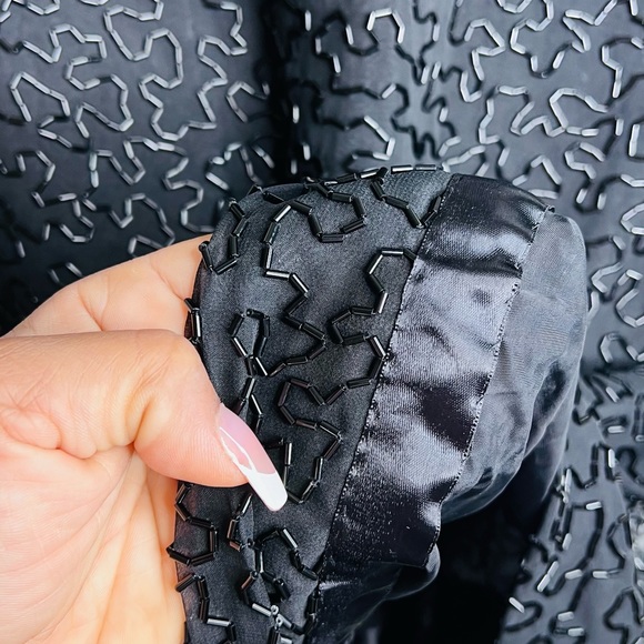 🔥 Fierce 1980s Beaded and Sequin Dress!! - Picture 4 of 6